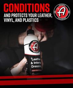 img 3 attached to 🌞 Adam's Leather & Interior Matte Finish Dressing: Ultimate Conditioning & Restoration for Interior Surfaces - UV Protection, Odorless Formula, Long Lasting - Enhance Your Interior's Look and Feel (16 oz)