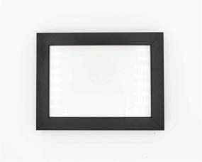 img 3 attached to Shadowbox Gallery Wood Frames Black Home Decor for Photo Albums, Frames & Accessories