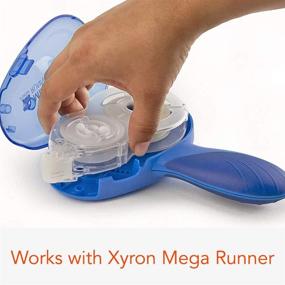 img 1 attached to 🖇️ Xyron Mega Runner Adhesive Refill, .25" x 100', Permanent Adhesive, Tape Runner Refill Cartridge - Ideal for Scrapbooking, DIY Crafts, Home School Projects, and Office Use (0702-12-25)