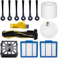 🦈 shark iq r101ae (rv1001ae) robot vacuum cleaner accessories kit - main brush, filters, side brushes replacement parts pack логотип