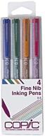 copic multiliner color pigment based ink, 4-piece set (mlclr03) – vibrant and precise markers for artistic creations logo