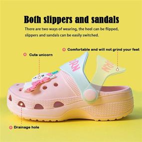 img 3 attached to 👟 Toddler Граффити Подошва-не скользящих Сандали - мальчикам Обувь para Sandals