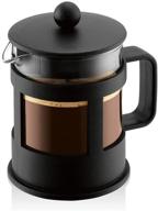 ☕ bodum kenya french press coffee maker: 4-cup capacity, 17-ounce logo