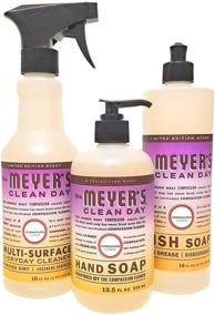 img 1 attached to 🌼 Mrs. Meyer's Clean Day Kitchen Basics Set - Compassion Flower (Limited Edition) - Pack of 3