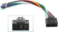 🔌 16 pin rdbs wiring harness for kenwood radio stereo - aftermarket car replacement logo