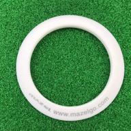 🏌️ mazel golf putting cup/ring - indoor & outdoor training aid for all-direction golf practice hole and improved putting accuracy logo