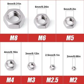 img 3 attached to QCQIANG 315Pcs Stainless Fastener Assortment