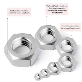 img 1 attached to QCQIANG 315Pcs Stainless Fastener Assortment