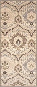 img 4 attached to 🏮 Augusta Oriental Floral Damask Polypropylene Indoor Washable Runner - Superior Quality, 2' 7" x 6', Ivory