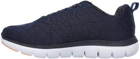 img 1 attached to Skechers Work Men's Flex Advantage Shoes and Loafers: Comfortable Slip-Ons for Men