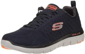 img 4 attached to Skechers Work Men's Flex Advantage Shoes and Loafers: Comfortable Slip-Ons for Men