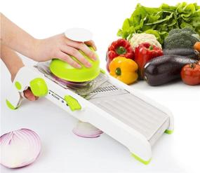 img 4 attached to Mandoline Vegetable Adjustable Thickness Stainless