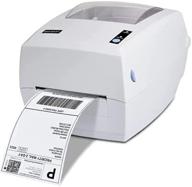 🚀 ultimate speed and compatibility: besteasy thermal label printer for amazon, ebay, etsy, shopify, fedex shipping labels (white) logo
