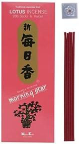 img 1 attached to 🌸 Morning Star Lotus Incense: 200 High-Quality Sticks for a Serene Aroma Experience