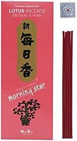 img 2 attached to 🌸 Morning Star Lotus Incense: 200 High-Quality Sticks for a Serene Aroma Experience