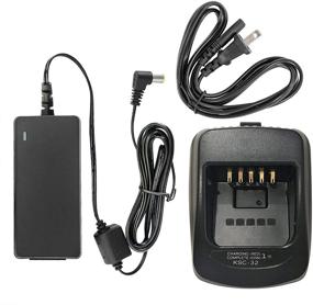 img 4 attached to 🔌 Amasu KSC-32 Rapid Charger with Power Adapter for Kenwood Walkie Talkies TH-D72A TK-2180 TK-3180 TK-5210 TK-5310 NX-5200 NX-5300 NX-5400 NX-410 NX-411