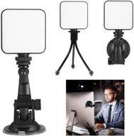 🎥 enhance your video conferencing experience with our laptop adjustable video light kit, ideal for remote working, zoom calls, and self broadcasting logo