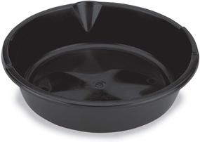 img 3 attached to 🔧 Lumax LX-1628 6-Quart Black Plastic Oil Drain Pan - Rustproof and Dent-Resistant. Ideal for Easy Oil Collection during Oil Changes. Effortless Cleaning Guaranteed.