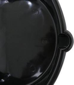 img 2 attached to 🔧 Lumax LX-1628 6-Quart Black Plastic Oil Drain Pan - Rustproof and Dent-Resistant. Ideal for Easy Oil Collection during Oil Changes. Effortless Cleaning Guaranteed.
