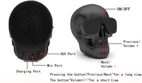 img 1 attached to Переносная колонка беспроводная Bluetooth-колонка