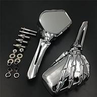 зеркало "smt-hand skull" harley heritage springer sportster dyna glide softail v rod c [b00rw3dd02] логотип