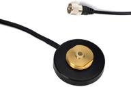 uayesok mini nmo magnetic mount base with 5m low loss coaxial cable for nmo mobile antennas logo