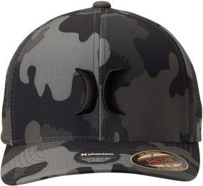 img 3 attached to Hurley Men's Phantom Ripstop Baseball Cap with Curved Bill