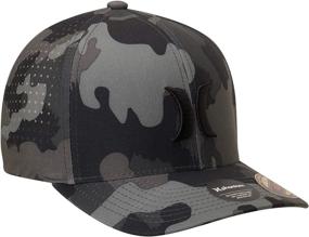 img 2 attached to Hurley Men's Phantom Ripstop Baseball Cap with Curved Bill