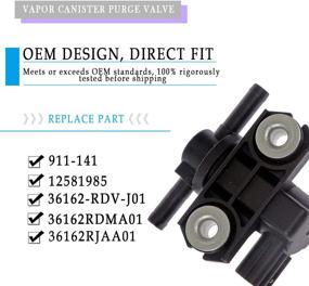 img 2 attached to Canister Solenoid 911 141 12581985 Ridgeline