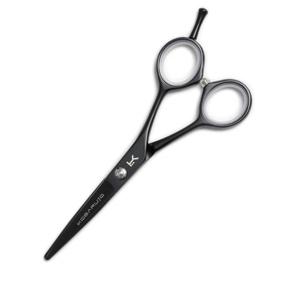 img 4 attached to ✂️ Professional 5 inch Japanese Black Cobalt Hairdressing Barber Scissors & Shears - Ultra Sharp Quality