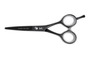 img 3 attached to ✂️ Professional 5 inch Japanese Black Cobalt Hairdressing Barber Scissors & Shears - Ultra Sharp Quality