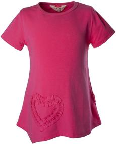 img 4 attached to 👚 Ipuang Vermilion Girls' Clothing: Stylish and Casual Tops, Tees & Blouses