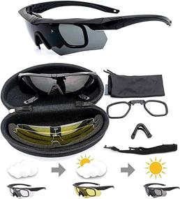 img 2 attached to Mlida Tactical Eyewear Interchangeable Polarized