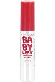 img 3 attached to 💄 Maybelline New York Baby Lips Color Balm Crayon - Refreshing Red, 0.09 oz: Gorgeous Lips in a Convenient Crayon Form