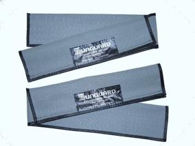 img 1 attached to Sunguard Wiper Savers - 38, Gray: Enhancing Visibility and UV Protection