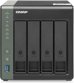 img 1 attached to 💾 Enhanced QNAP TS-431X3-4G-AMZ-US 4-Bay High-Speed NAS with 10GbE and 2.5 GbE Port