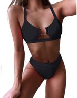 👙 stylish and sleek waisted snakeskin brazilian swimsuit for women - ejsoyo women's clothing logo