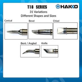 img 1 attached to 🔧 Optimize Your Soldering with the Hakko T18-B Conical Soldering Tip