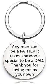 img 4 attached to 🎁 Stylish Stainless Men's Accessories: Covanlumci Keychain - Perfect Birthday Gift for Daughters!