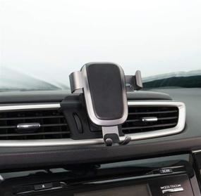 img 4 attached to 📱 Nissan Murano Phone Holder – Air Vent Mount for iPhone 7, iPhone 6s, iPhone 8, Samsung, and 4.7/5 inch Smartphones (2017-2019)