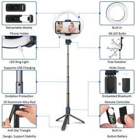 img 2 attached to CMISMPRT Portable Dimmable Rechargeable Bluetooth