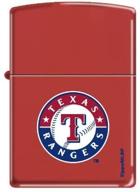 zippo baseball texas rangers lighter logo