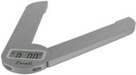 escali f115 compact kitchen scale: precise 11 lb/5 kg measurement, sleek stainless steel design logo