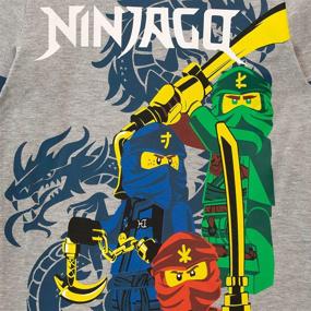 img 1 attached to Футболка Ninjago LEGO для мальчиков для поклонников Ninjago