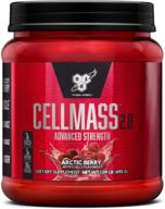 🍇 bsn cellmass 2.0 посттренировочный восстановительный добавка - bcaa, креатин и глутамин - подходит для кето-диеты - арктическая ягода, 25 порций логотип