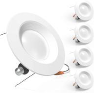 heybright hb bt 5 6in 4pk 5000k recessed neutral - efficient lighting solution for neutral ambiance logo