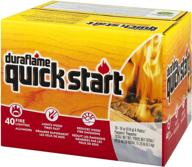 🔥 duraflame quick start firelighters, 10 packs of 4 логотип