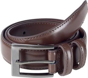 img 4 attached to Sportoli Classic Stitched Genuine Leather Men's Accessories for Belts
