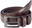 sportoli classic stitched genuine leather men's accessories for belts logo
