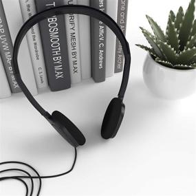 img 2 attached to 🎧 Maeline Bulk Headphones: High-Quality 3.5mm Headphone Plug (1 Pack, Black)